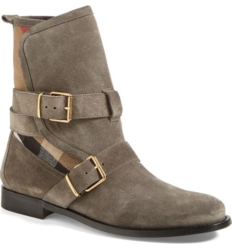 burberry leather boots suede|burberry boots nordstrom.